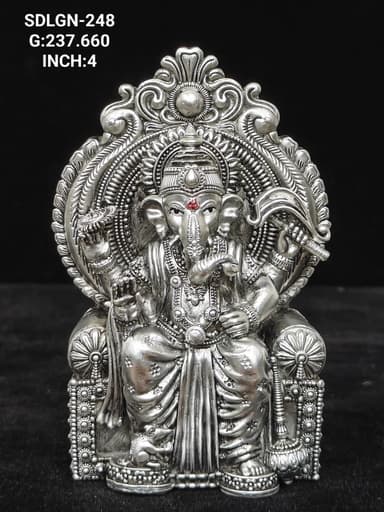 Ganesh on throne