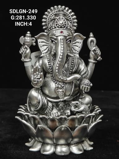 Ganesh on lotus