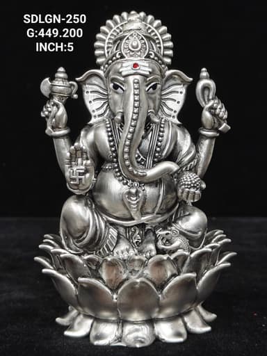Ganesh on lotus