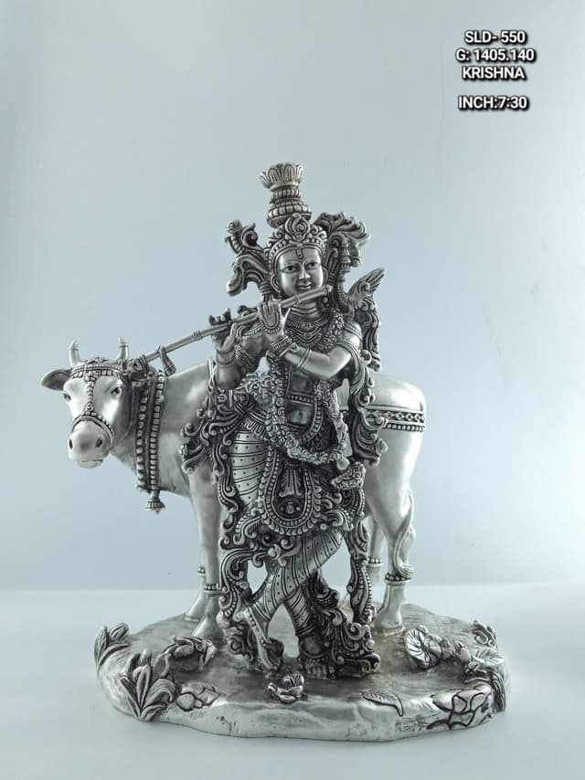 Krishna with cow