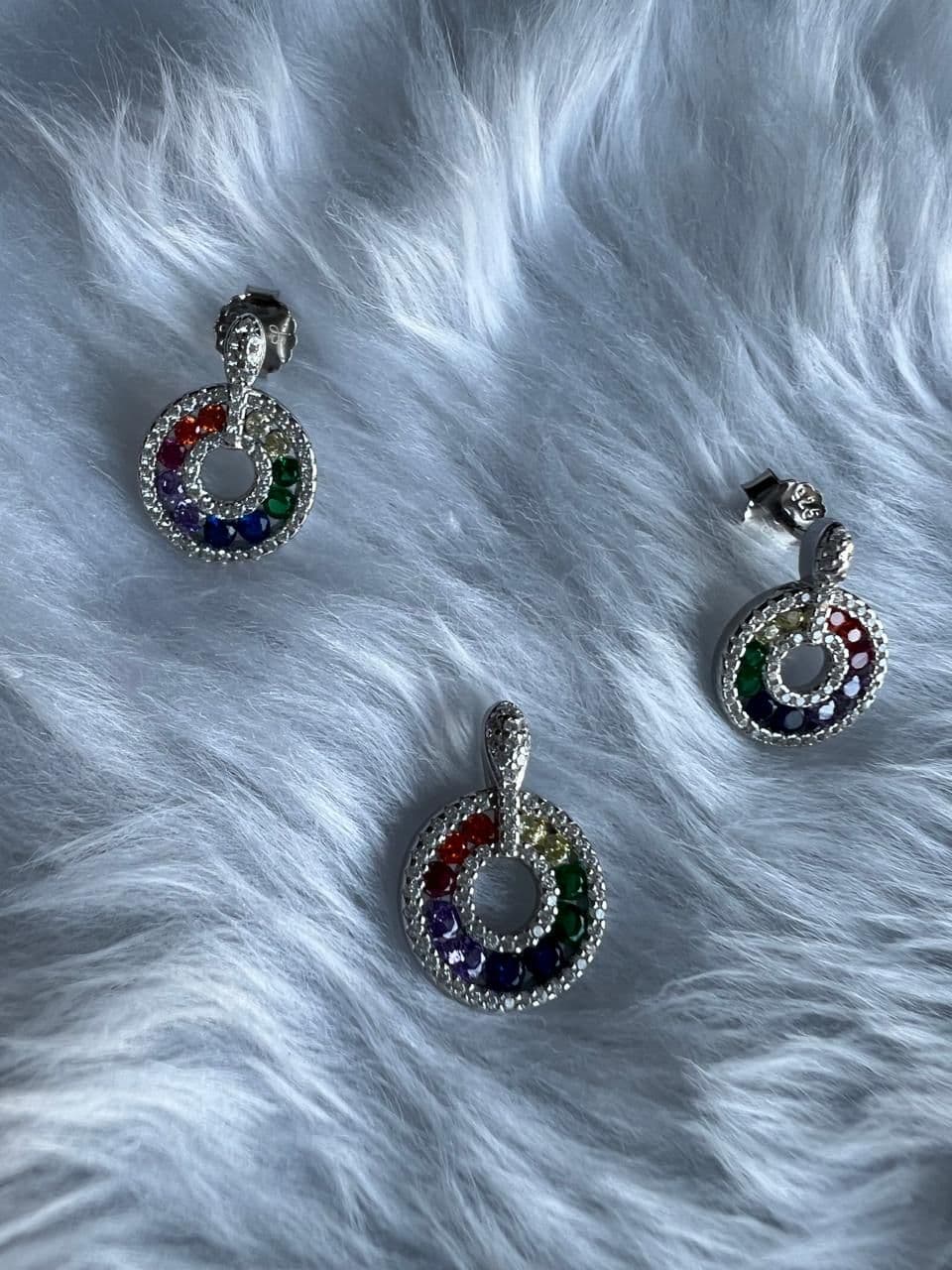 Rainbow circle set
